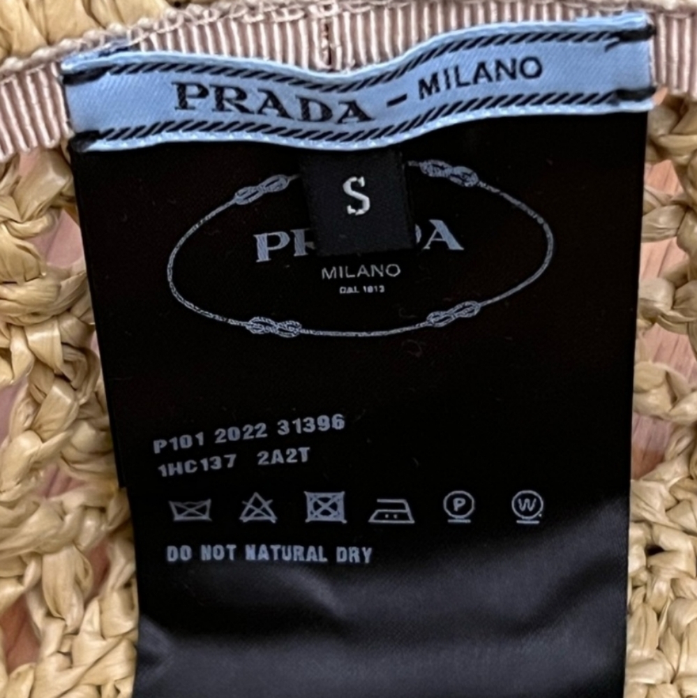 PRADA Woven Bucket Hat - Picture 9 of 9